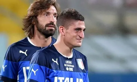 Pirlo 'nắn gân' Verratti: "Đừng nghĩ cậu ấy là tôi"