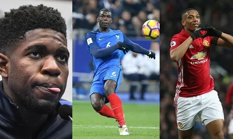 Pogba lĩnh xướng đội hình sao trẻ sáng giá của tuyển Pháp