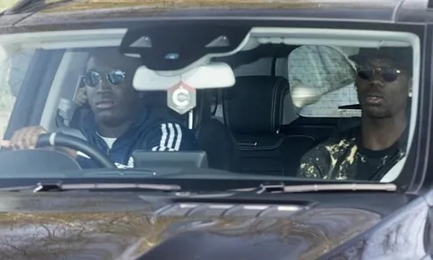 Pogba sành điệu trở lại tập luyện chuẩn bị cho đại chiến Everton