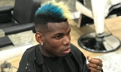 Pogba trình làng kiểu tóc mới ngày tuyển Pháp hội quân