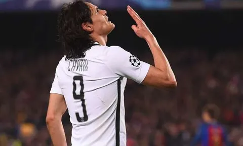 PSG thua sấp mặt, Cavani vẫn có thống kê khủng