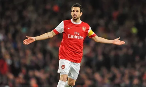Quá khứ huy hoàng của Cesc Fabregas tại Arsenal