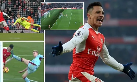 Quả phạt đền phút 90+8 giúp Arsenal thoát hiểm trước Burnley