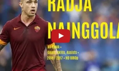 Radja Nainggolan chơi cực hay trong mùa 2016/17