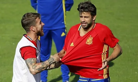 Ramos: Giờ gặp tôi sẽ ôm Pique