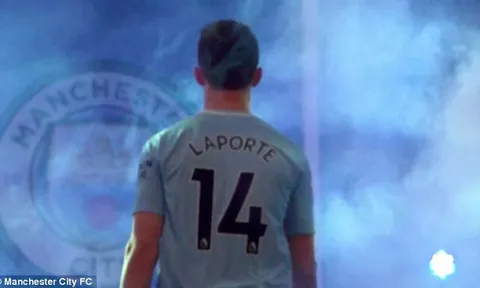 Rạng rỡ ra mắt Man City, Aymeric Laporte chọn xong số áo