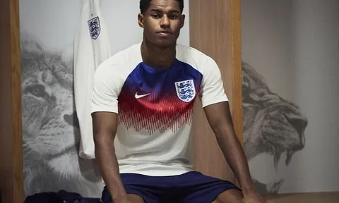 Rashford, Harry Kane cực ngầu trình làng áo đấu mới của tuyển Anh