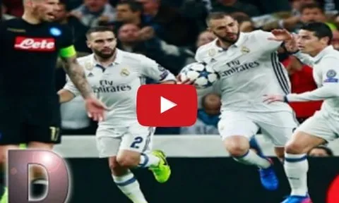 Real Madrid 3-1 Napoli (lượt đi vòng 16 đội Champions League)