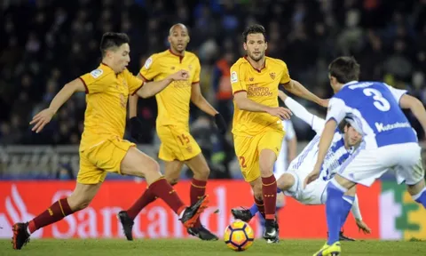 Real Sociedad vs Sevilla (vòng 17 La Liga)