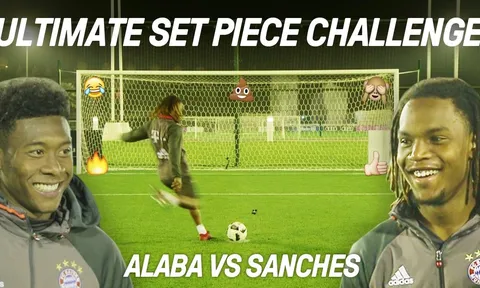 Renato Sanches vs Alaba đọ tài sút phạt