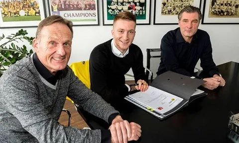 Reus nói gì sau khi chốt tương lai với Dortmund?
