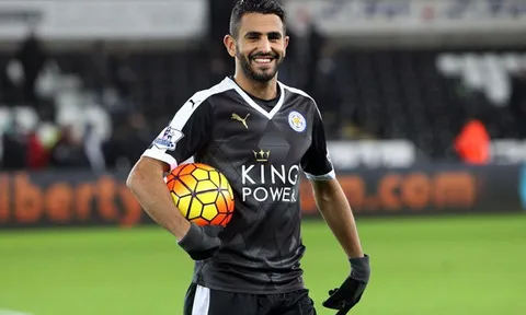 Riyad Mahrez bùng nổ dữ dội ở mùa giải trước
