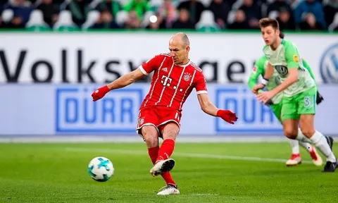 Robben 'miss pen' nhưng anh không gục ngã