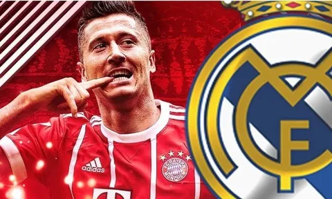 Cơ hội nào để Robert Lewandowski rời Bayern về Real Madrid?