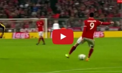 Robert Lewandowski kiến tạo ảo diệu cho Thiago ghi bàn vs Arsenal
