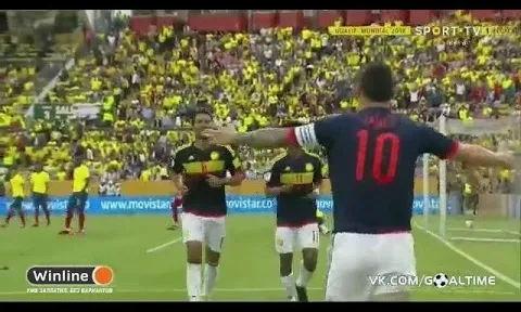 Rodriguez và Cuadrado tỏa sáng giúp Colombia hạ gục Ecuador