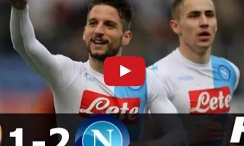 Roma 1-2 Napoli (vòng 27 Serie A)