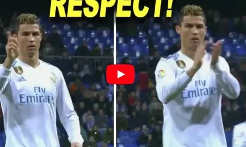 Ronaldo biểu cảm ra sao khi Benzema bỏ lỡ cơ hội ghi bàn
