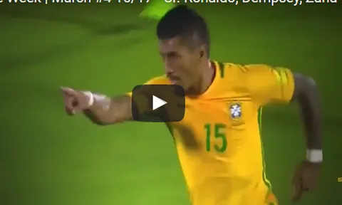 Ronaldo, Dempsey và những bàn thắng đẹp nhất tuần
