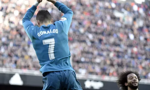 Ronaldo lập cột mốc mới, Real đè bẹp Valencia ngay tại Mestalla