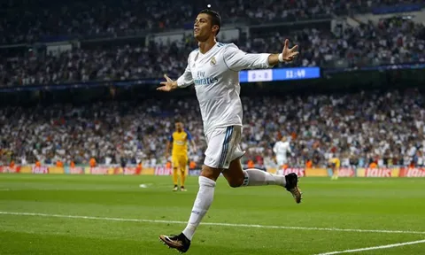 Ronaldo lập mốc bàn thắng mới ở châu Âu