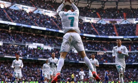Ronaldo sở hữu thành tích ghi bàn khủng khiếp 2018