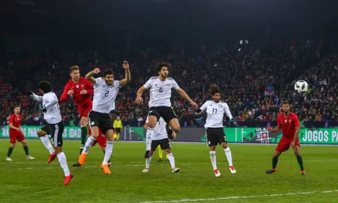Ronaldo tỏa sáng cuối trận, Bồ Đào Nha thắng ngược Ai Cập của Salah