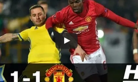 Rostov 1-1 Manchester United (lượt đi vòng 16 đội Europa League)