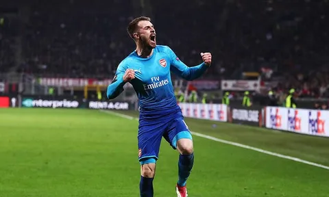'Thần chết' Ramsey hả hê sau chiến thắng của Arsenal