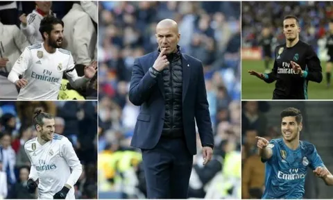 Nhiều cầu thủ Real cùng tranh vị trí ở trận gặp PSG