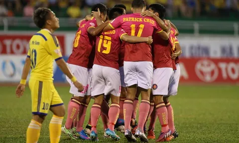 Sài Gòn FC 3-1 Sông Lam Nghệ An (Vòng 9 V-League 2017)