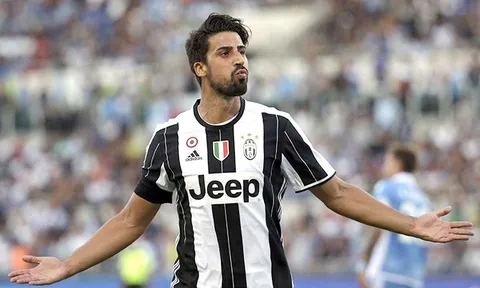 Sami Khedira gia nhập 'quý ngài 100' tại Serie A