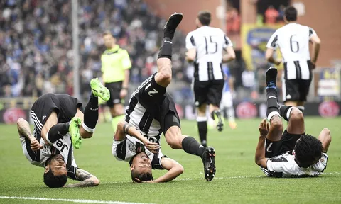 Dybala khóc rời sân, Allegri vẫn mừng điên cuồng vì Cuadrado