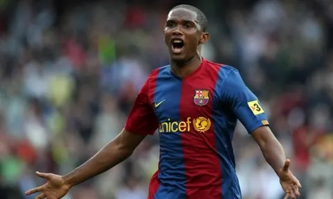 Samuel Eto'o từng bá đạo ra sao ở Barcelona?
