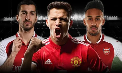 Sanchez, Aubameyang vào đội hình hay nhất vòng 26 Ngoại hạng Anh