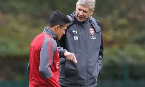 Sanchez tiết lộ lời nhắn gửi của HLV Wenger