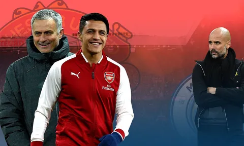 Sanchez & 11 danh thủ từng là học trò của cả Mourinho và Guardiola