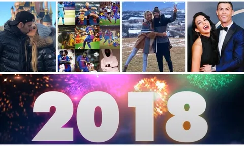 Sao La Liga hạnh phúc đong đầy đón tân niên 2018