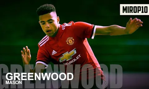 Sao trẻ sáng giá, Mason Greenwood
