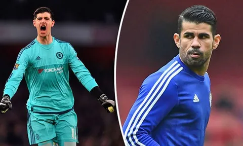Sau Costa, Courtois cũng báo tin dữ cho Chelsea