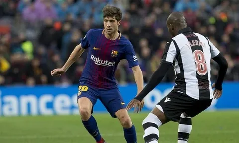 Chính thức: Barcelona trói chân thành công Sergi Roberto