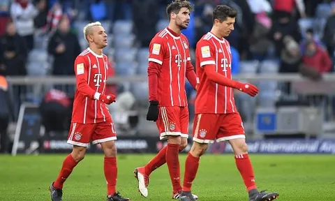 Sau vòng 24 Bundesliga: Khi top 5 'rủ nhau' không thắng