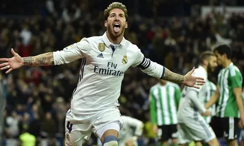 Sau vòng 27 La Liga: 'Siêu nhân' Ramos; Barca chết vì... PSG