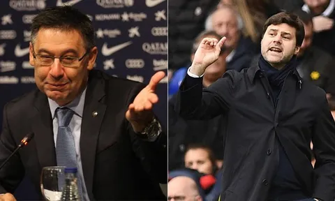 Sếp lớn Barca 'thắt chặt' mối quan hệ với Pochettino