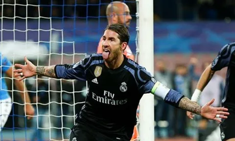 Sergio Ramos giờ vĩ đại không kém Ronaldo