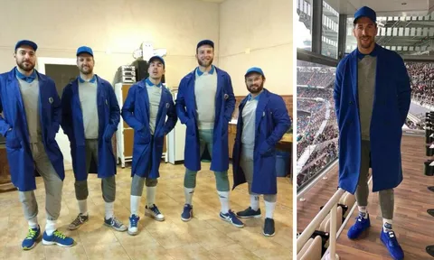 Sergio Ramos lại chơi trội với trang phục "Super Mario"