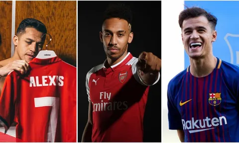 Siêu đội hình chuyển nhượng mùa đông 2017/18