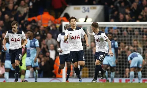Son ghi bàn ở phút 90+7, Tottenham trở về từ cõi chết trước Wycombe