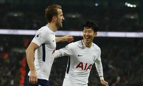 Song sát Son - Kane rực sáng ở Wembley