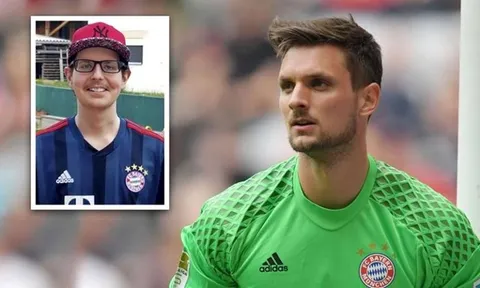 Thủ thành Bayern tặng CĐV sắp giã từ cuộc sống món quà bất ngờ